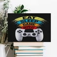 thumbnail image 3 of Game Gamer Gaming Games Console Canvas Prints Wall Art，Winter Scene Decor Wooden Framed for Living Room Bedroom Office 18×12 inch, 3 of 8