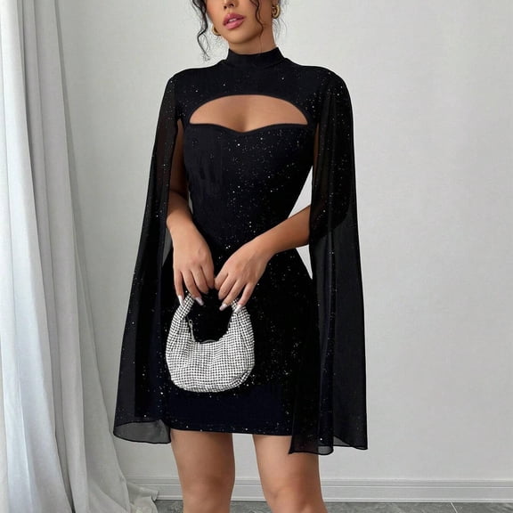 Royisotas Wedding Guest Dresses for Women Long Black Evening Gowns for Women Formal Dresses for Women Evening Party