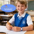 thumbnail image 5 of Kids Analog Watch Boys Girls Learning Time Watches with Silicone Band Luminous hands Waterproof Watches Gift for Kids, 5 of 9
