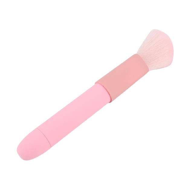 Brocha Brocha De Maquillaje Eléctrica Brocha De Base Inalámbrica Con Vibración De 10 Engranajes Para Mezclar Contorno Resaltar Rosa