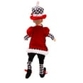 thumbnail image 3 of Kurt Adler KK0111B 15 in. Kringle Klaus Elfie Checkered Outfit Ornament, 3 of 4