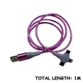 thumbnail image 2 of Yhmxh Sports et Extérieurs Câble de Charge Rapide Trois-en-un Rétractable Usb pour Android, Câble de Données Type-c, 2 of 2