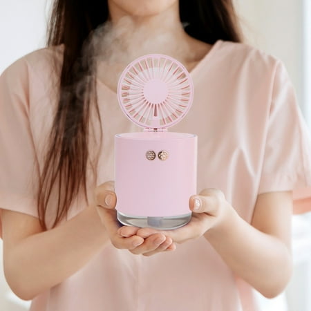 

Mini Handheld Room Humidifier Cute Humidifier USB Spray Mini Humidifier Fan Bedroom Humidifier Portable Water Baby Humidifier Spray Humidifier Small Fan Vertical Radiato
