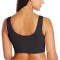 thumbnail image 4 of Sujetador sin costuras Wireless Hacer subir Lingerie Plus Size Yoga Sport Underwear, Negro, 3XL sidaley  AP002554-09, 4 of 6