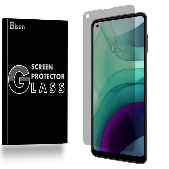 Fit For Motorola Moto G Power (2021) [2-Pack BISEN] Privacy Tempered Glass Screen Protector, Anti-Spy [Keep your screen secret]