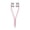 Light Pink, variant on Micro-current Double-sided Three-dimensional Roller Face Slimming Beauty Instrument