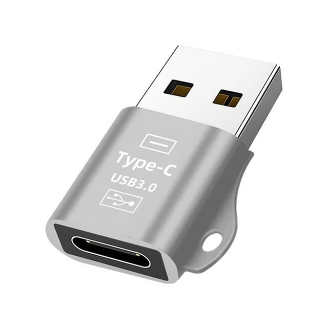 Type-C Adapter Portable High Speed Metal USB 3.0 to Type-C Female Data Charger Converter for Mobile Phone