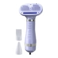 thumbnail image 1 of Ceimmolca 5 In 1 600W Rechargeable Pet Grooming Hair Dryer Brush Portable Steam Spray Cat Comb Self Cleaning Cat Grooming Brush Massage With Release Button For Dogs/Cats Ideal Fo, Purple, 1 of 9