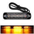 thumbnail image 1 of Emergency Warning Lights for Vehicles, Emergency Lights for Trucks, Strobe Lights, 6 LED Surface Mount Waterproof, 1 of 5