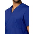 thumbnail image 4 of Adar Universal Unisex Scrubs - V Neck Tunic Scrub Top - 6011 - Royal Blue - S, 4 of 7