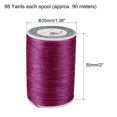 thumbnail image 2 of Unique Bargains Purple Polyester Waxed Leather Sewing Thread, 98 Yards, 2 of 5