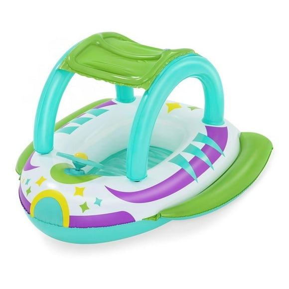 Bote bebé techado Space Splash Bluescape 107x112CM