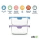 thumbnail image 3 of Ello Color Lock 7 Cup 4PC, 2 Pack Glass Meal Prep Sets Leak-Proof Glass Food Storage Containers with Airtight BPA-Free Plastic Lids, Dishwasher, Microwave, and Freezer Safe, Desert Festival, 3 of 7