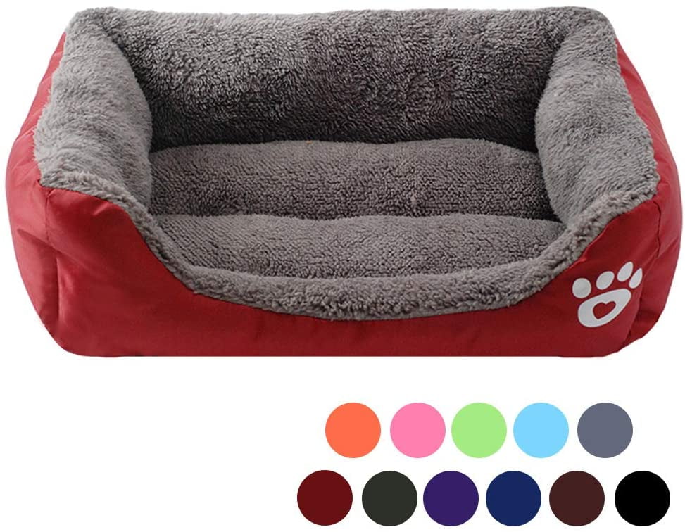 Dog Bed Washable Dog Sofa Pet Dog Cat Bed Sizes M 68cmx55cmx16cm