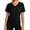 34# 1Pack:Black, variant on NELEUS Womens Workout Shirts V-Neck Short Sleeve Tops UPF 50 Sun Shirt Moisture Wicking Loose Fit Top for Athletic,Purple,US Size M