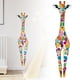 thumbnail image 2 of Pegatinas decorativas para la pared con jirafas geométricas de colores. ¡Convierta su hogar en un lugar colorido y acompañe a los niños en su feliz crecimiento! ¡No lo dude!, 2 of 7