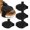 4 Pcs, variant on NCQ 2PCS Motorcycle Shift Pad, Anti-Slip Motorbike Shoe Boot Cover, Adjustable Soft Boot Toe Protector for Most Adult Shoes (2 PCS)