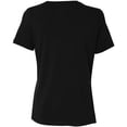 thumbnail image 5 of Bella Canvas 6400 - Relaxed Short Sleeve Jersey T-Shirt, S, Black, 5 of 5