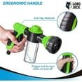 thumbnail image 2 of LoboJack Foam Sprayer Gun, Pressure Nozzle for Car Wash, Watering plants, Pet Shower, Outdoor Fun - 8 Watering Patterns and Soap Dispenser, 2 of 8