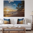 thumbnail image 4 of Design Art - Île Tropicale Paradisiaque Plage Lever de Soleil, 4 of 5