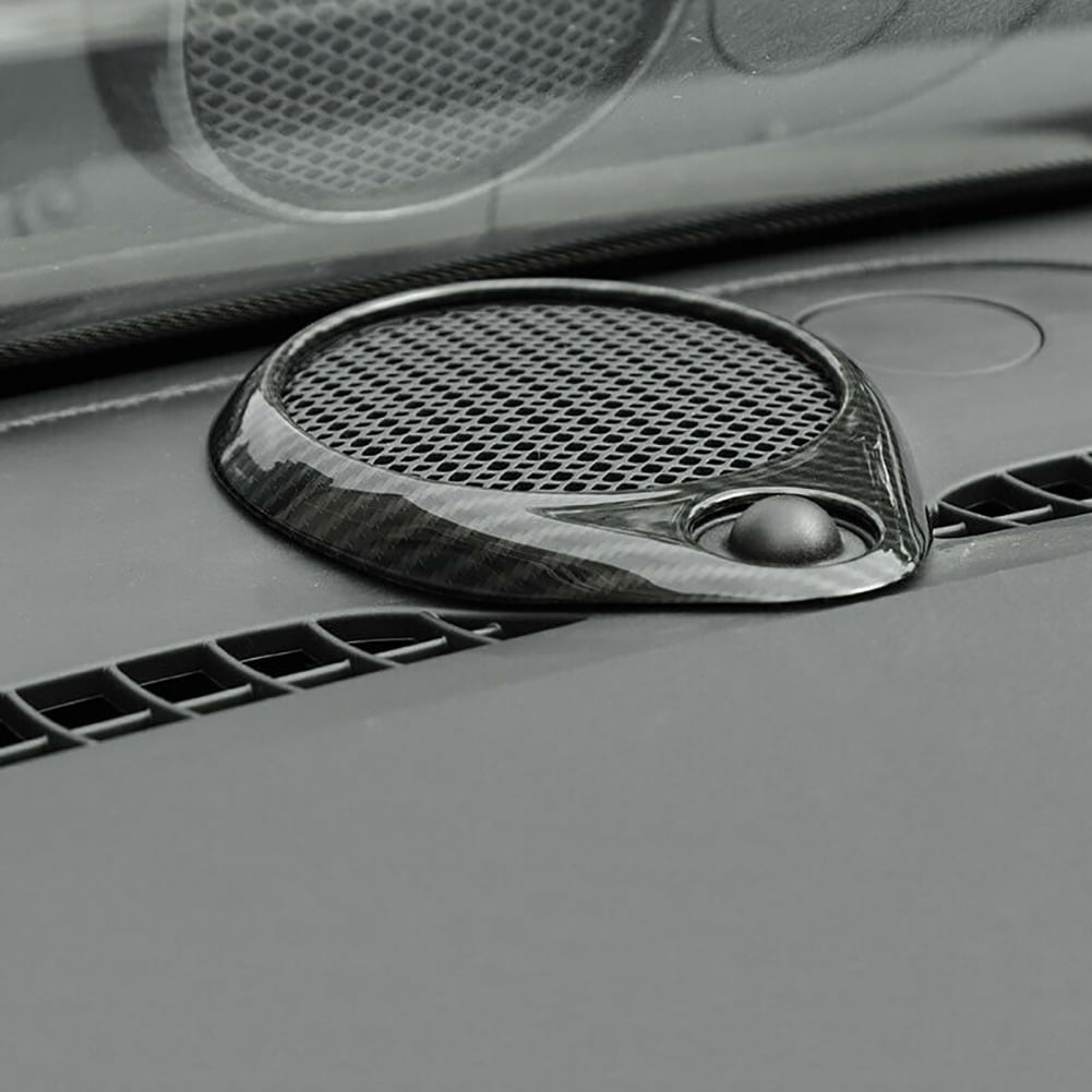 Carbon Fiber Rear Window Audio Speaker Cover For Jeep Grand Cherokee 2011-2020