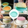 thumbnail image 4 of Cheers 4Pcs Multi-Use Cake Molds Anti-Stick Flexible Round DIY Baking Mold for Bakery, 4 of 8