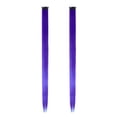 thumbnail image 2 of Wig Savings! Bradem Color Card Wig Piece Long Straight Hair Single Card Two Piece Color Hair Extension Piece Gradient Hanging Ear Bleach Dyed Wig, 2X Wig Extensions, 2 of 9