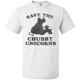 thumbnail image 3 of Inktastic Save the Chubby Unicorns with Cute Rhinos T-Shirt, 3 of 5