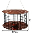 thumbnail image 2 of Erva Caged Bluebird Feeder, Copper Colored, 2 of 2