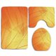 thumbnail image 1 of ABPHQTO Otoño Naturaleza Temporada de otoño Temáticas Hojas secas Esqueleto Venas vívidas Cerrar Juego de alfombras de baño de 3 piezas Alfombra de baño Alfombra de contorno y tapa de inodoro ABPHQTO Cont-CHAPPLE-11188, 1 of 2
