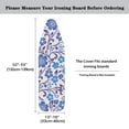 thumbnail image 5 of KUIFORTI Iron Board Cover Ironing Board Cover Dust Cover Ironing Board Pad Covers Protective Cover Scorch Resistant,Hippie Flower Pattern, 5 of 5