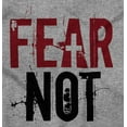 thumbnail image 2 of Fear Not Paint Splatter Christian Hoodie Sweatshirt Women Men Brisco Brands M, 2 of 6