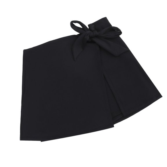 Fashion A Line Athletic Skirt Breathable Polyester Fabric Side Tie-up Bows Skort For Gym Summer Outdoor Activity