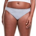 thumbnail image 2 of Hanes Bikini en Coton Sans Remontée pour Femmes - Article à Succès, 6, Assortis, 2 of 3