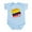 Sky Blue, variant on CafePress - Colombia Soccer Team Infant Bodysuit - Baby Light Bodysuit, Size Newborn - 24 Months