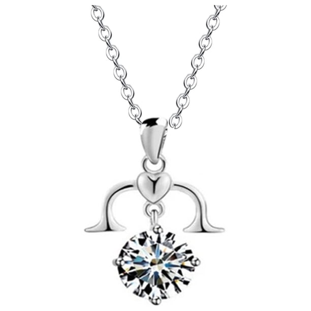 Collar para mujer, joyería para mujer, collar de aleación de metal ahuecado con incrustaciones, joyería de confesión para dama, collar de aleación de regalo