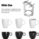 thumbnail image 5 of Billuyoard Soporte para taza de café de acero inoxidable, estilo Simple, anticorrosivo, 6 ganchos, soporte para cuchara, accesorios de Base Juegos de servir café y té, 5 of 6