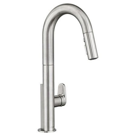 American Fibertek Single - American Standard Beale Pullout Spray Single Hole 1 Kitchen Faucet 4931.300.075 Stainless Steel