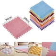 thumbnail image 3 of Luxoti 11.8x11.8in Kids Foam Puzzle Mat, Interlocking Floor Mats, EVA Material, Coffee Color, 3 of 6