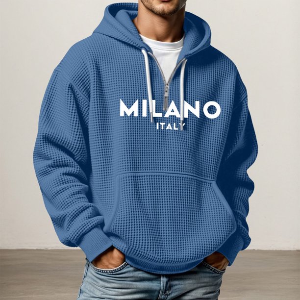 WILLBEST Sudaderas para Hombre Sudadera con Capucha Forrada, Jersey Suave y Cómodo, Informal, De Manga Larga, para Exteriores, Atlética, Ligera, Cálida, para Invierno y Otoño Grande