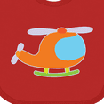 thumbnail image 4 of Inktastic Helicopter Cute Flying Boys or Girls Baby Bib, 4 of 4
