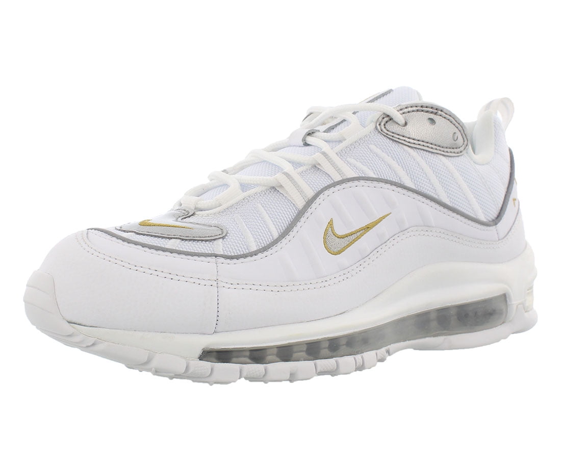 air max 98 white and gold