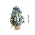 thumbnail image 3 of TIELUTT Christmas Tree Decoration Home Tabletop Decoration Christmas Tree Mini Christmas Tree Sparkly Ornament Small Ornament Set Shatterproof Ornament Set Large Christmas Ornament Ornament Bulk, 3 of 8
