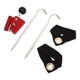 thumbnail image 2 of Dedal de bola redonda para tienda, dedal de soporte para tienda individual, accesorio para tienda, tapas superiores de varilla de dosel, calidad superior, 2 of 12