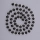 thumbnail image 2 of Cadena de cierre de imitación de cristal Gloria 1 cinturón de cadena para manualidades de joyería de decoración de bricolaje Negro, 2 of 9
