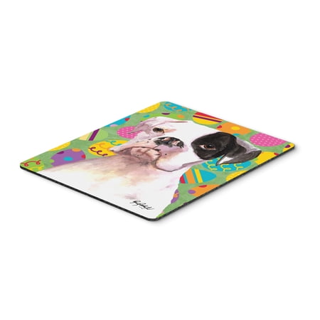 White Boxer Easter Eggs Mouse Pad Hot Pad or Trivet price history on PriceWatchPro