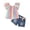 Light Blue JQDX5clothes for girls, variant on Soepste Girl Outfit 5T Girl Clothes Toddler Girls Summer Outfit Top And Shorts Clothing Set