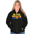 thumbnail image 4 of In the Zone Arizona Flag Zona Pride Zip Up Hoodie Men's Women's Brisco Brands L, 4 of 6