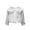 White, variant on AVAIL Baby Girl Long Flared Sleeve Lapel Blouse Spring Autumn Top