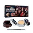 thumbnail image 1 of Qian Halloween Skin Wax Plasma Makeup Set Scar Makeup Horror Atmosphere Party, 1 of 4